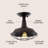Saldana Semi Flush Mount-284686173