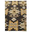 Tapis noir 5 x 8 Pineland