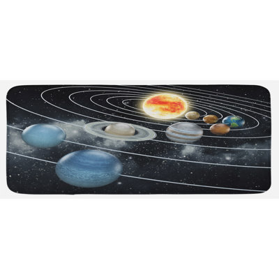 Modern & Contemporary Polyester Kitchen Mat