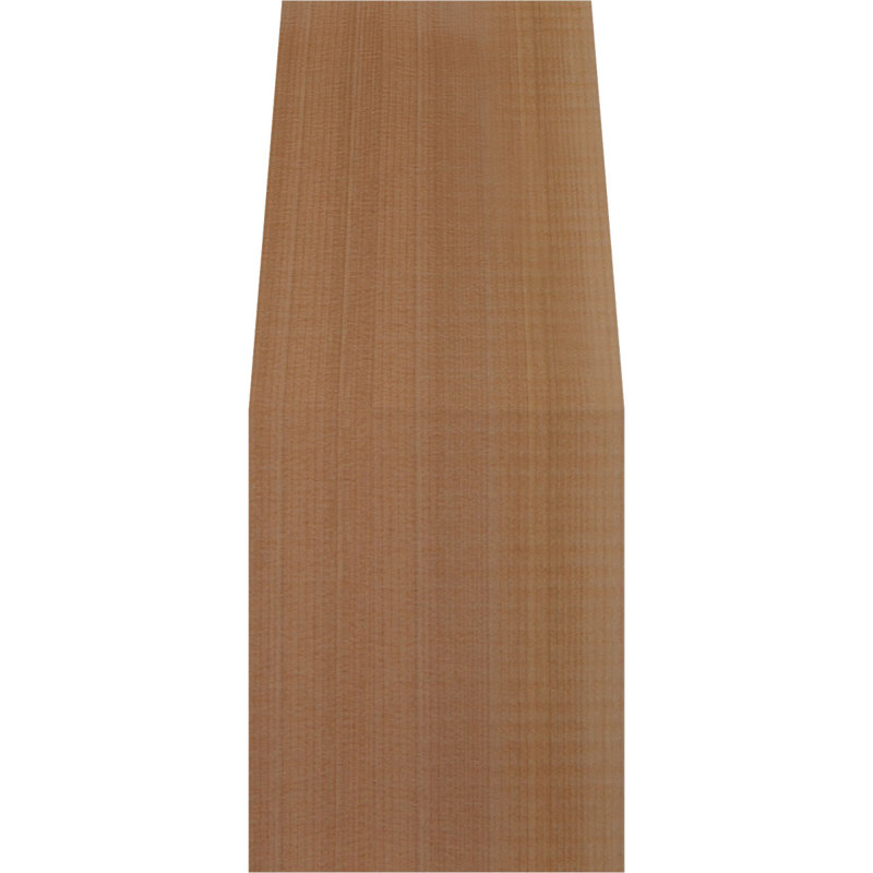 Attelle de genou Funston, Cèdre rouge, Lisse, H 14 po x l 5,5 po x P 6 po
