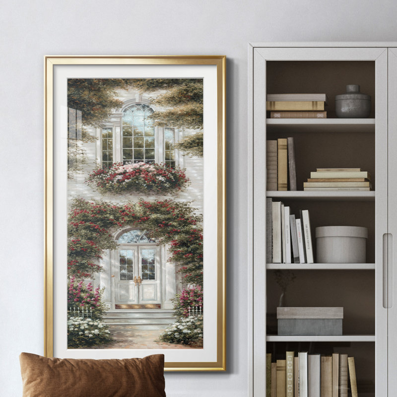 Liberty Hall - Photographie avec cadre photo, Doré, H 22,5 po x l 42,5 po x P 1,5 po