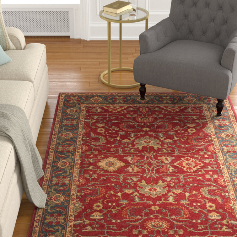 Pennypacker Red/Navy Area Rug