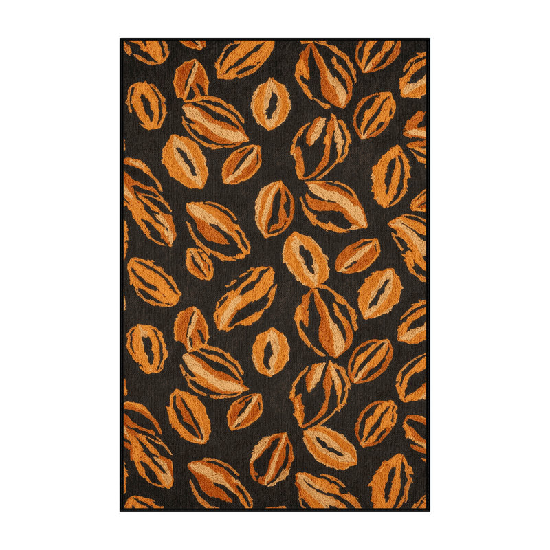  Tapis lavable avec légumes Tiger, Rectangulaire 2 pi x 3 pi