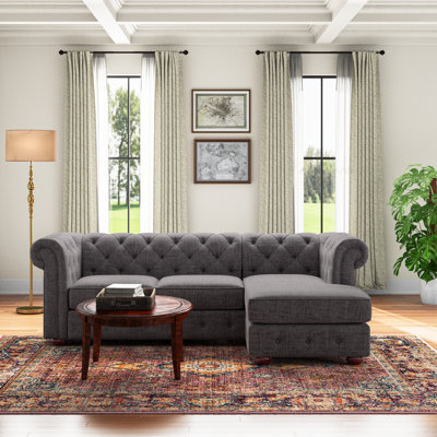 Huskins Upholstered L-Shaped Sectional Right Hand Facing