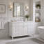 Freestanding Standard Free Standing Single Double Single Vanity Bathroom Vanity With Top-1601114406