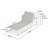 5-Level Adjustable  Outdoor Chaise Lounge, Durable Aluminum Frame & PVC-coated polyester Mesh-1028744661