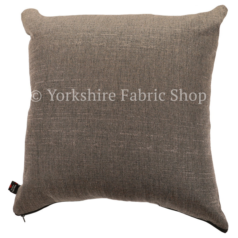 Malton Square Cushion, Medium, Grey