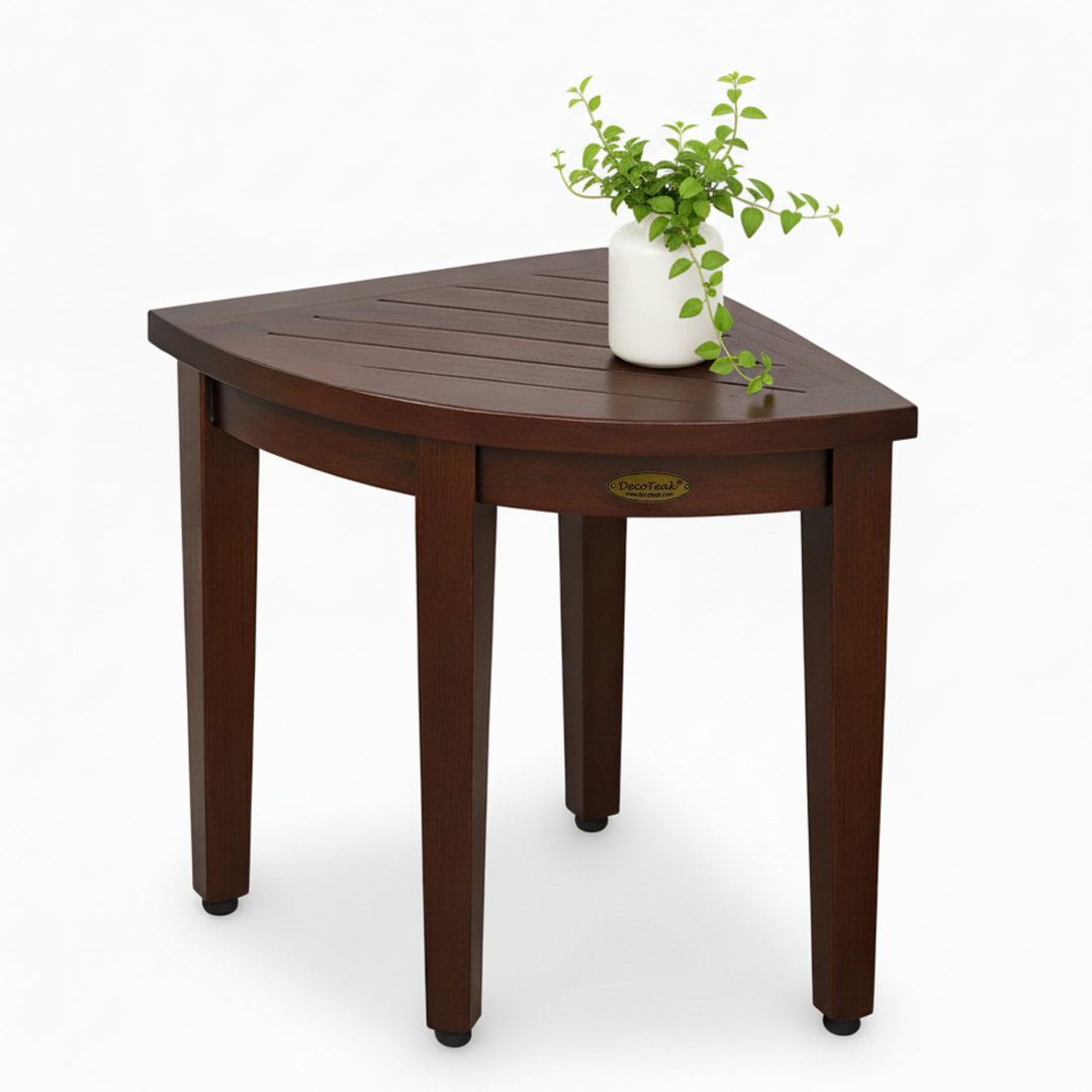 DecoTeak Oasis 15.5" W Teak Shower Bench Decoteak