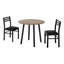 Ensemble de table de salle à manger, ensemble 3 pièces, petit, abattant 35 po-1241191853-1241191852-1241191889