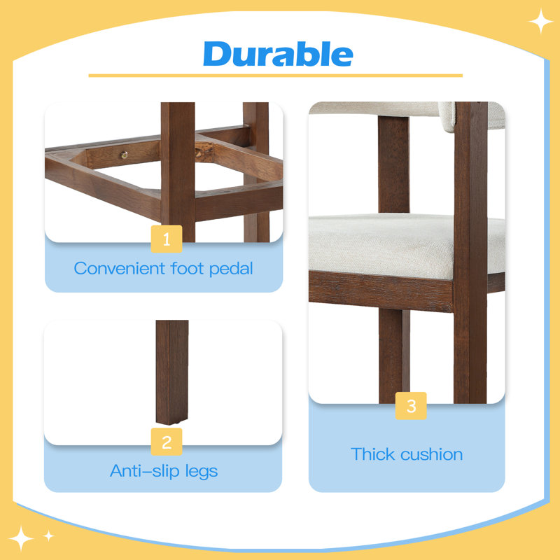 Tabouret de bar (ensemble de 2)