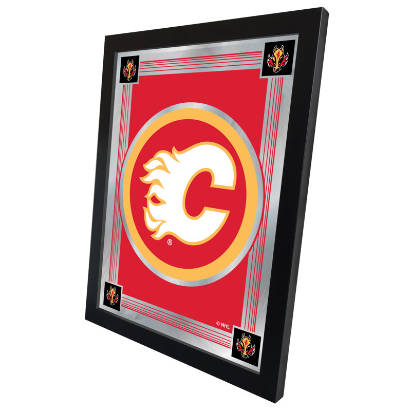 « logo mirror », impression encadrée NHL, Calgary Flames