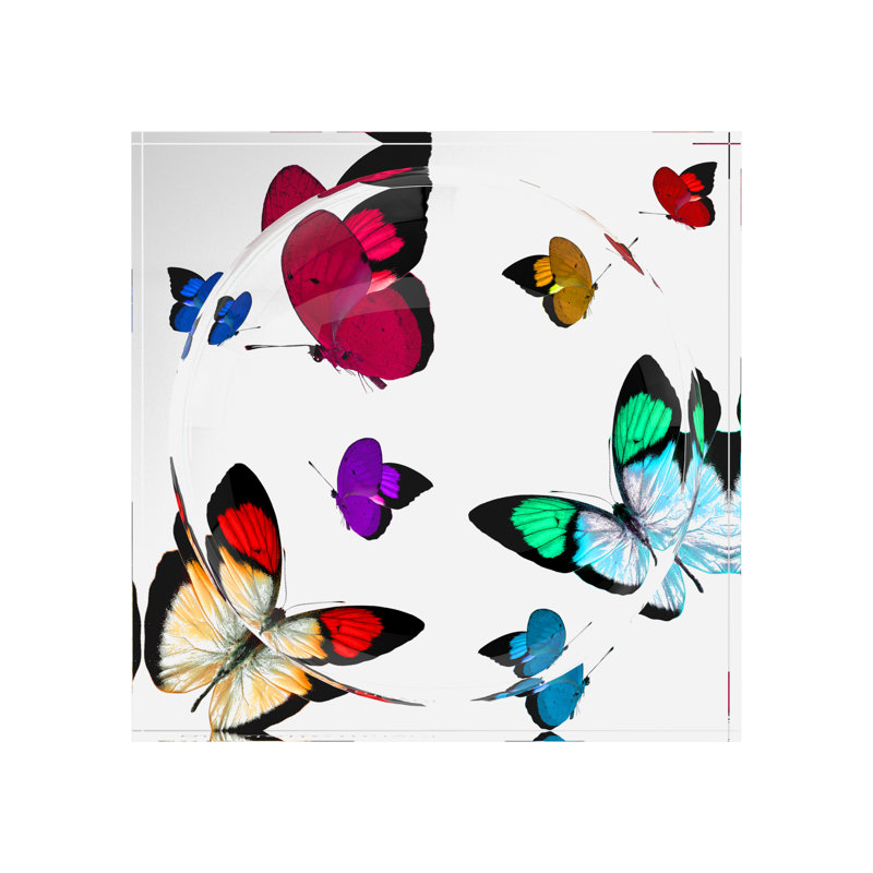 Butterflies Acrylic Candy Catchall Dish, Original
