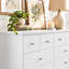 Commode double 10 tiroirs l 55,1 po Philomena-224663732