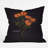 Herb Garden Calendula Throw Pillow-19628236