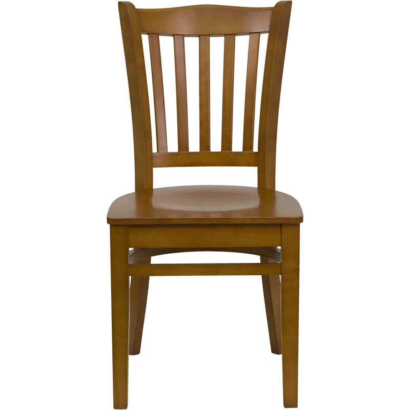 Chaise de restaurant Orlison, Cerisier, Vinyle cerise