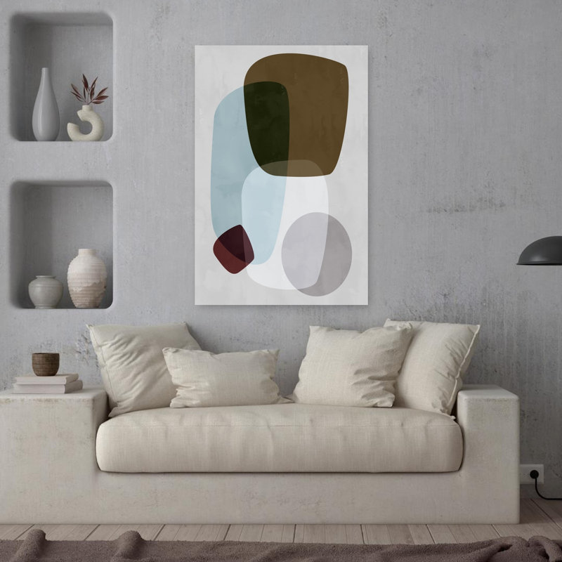 Art contemporain contemporain, H 36 po x l 24 po