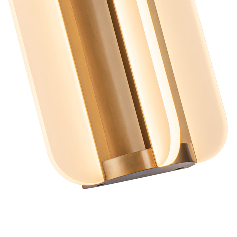 Anders 3 - Light Bath Bar, Vintage Brass