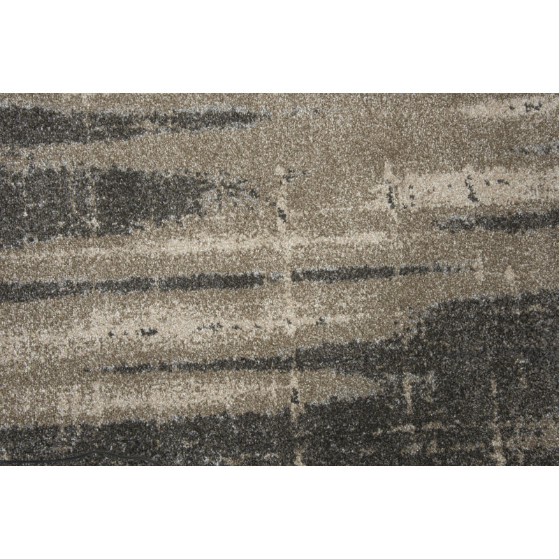 Barger Abstract Indoor Rug, Rectangle 3'11" x 5'6"
