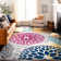 Rearick Floral Pink/Blue/Teal Area Rug