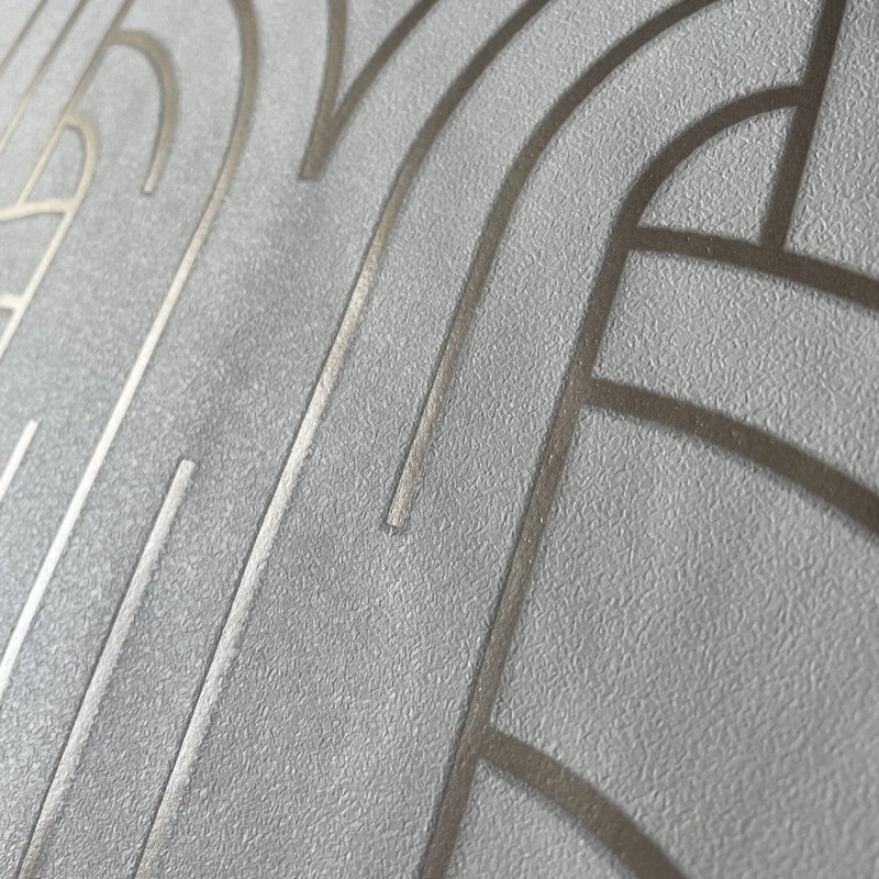 Papier peint Arch Deco, Doré