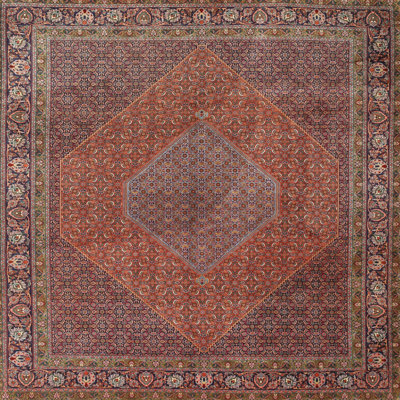 Tapis beige/rouge/gris traditionnel Argos