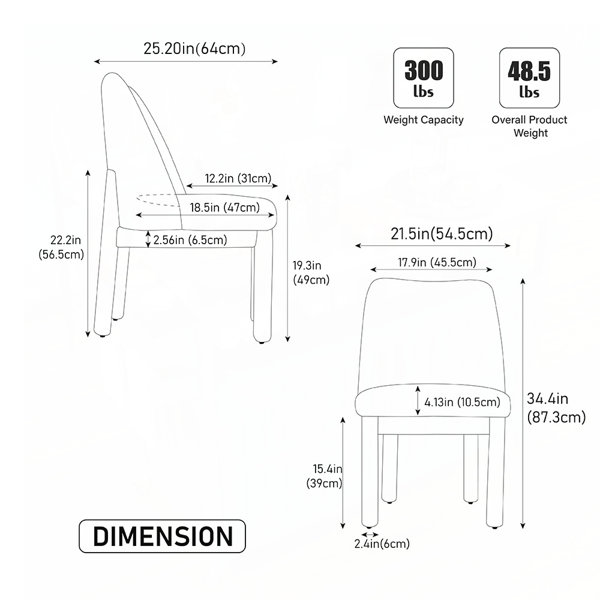 Dimensions du produit