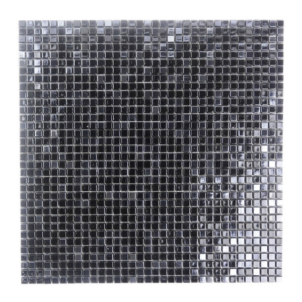 Galaxy 0.3125 in. x 0.3125 in. Iridescent Glass Pressed Edge Tiny Square Mosaic Wall Pool & Floor Tile