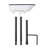 Brander Metal Single Tier Birdbath-512611702