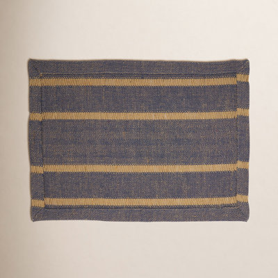 Reversible Jute Placemat and Napkin Set