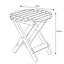 Table d'appoint ronde pliante d'extérieur Brently assemblée-1700984328
