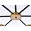 Lustre linéaire moderne Spoutnik à 6 lumières Caisha-71050015-61751724
