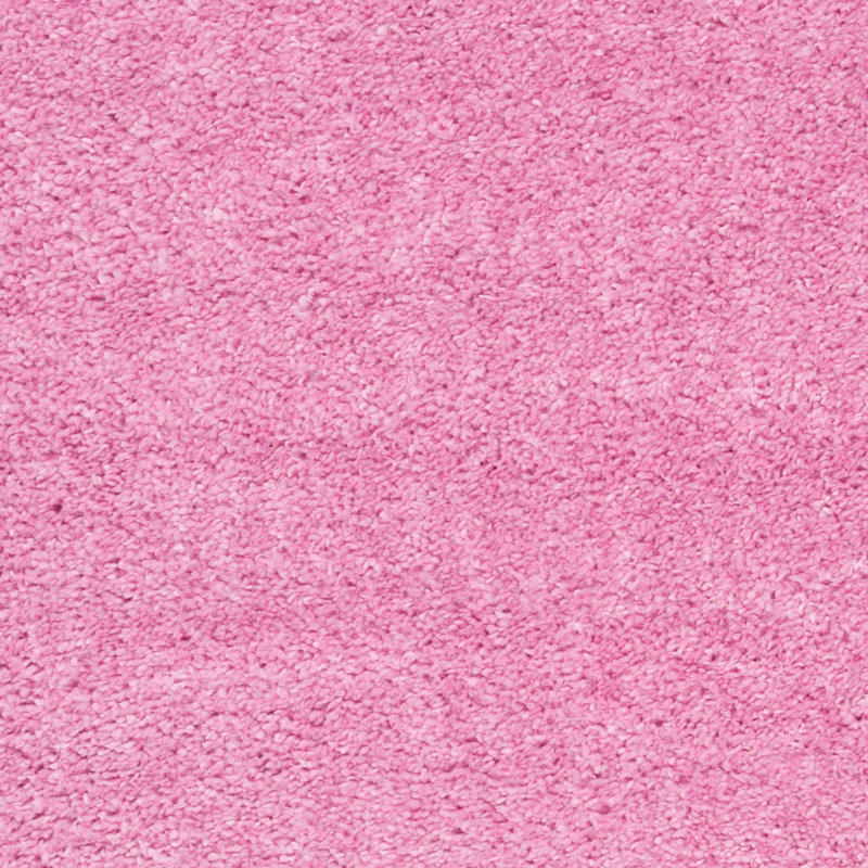Brittney Performance solid color shag rug, Carré 6 pi 7 po, Pink