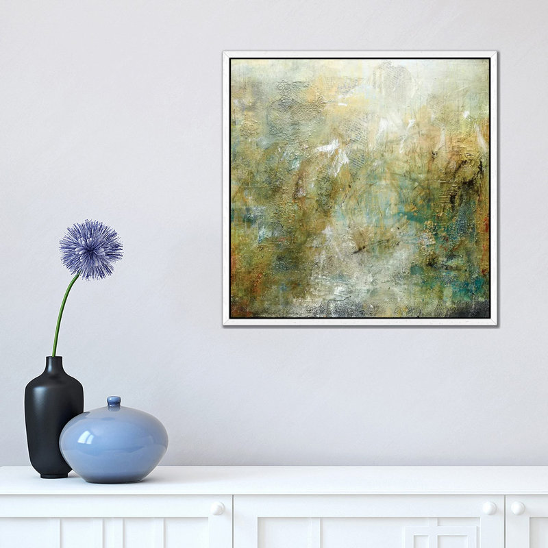 Ignore Reality by Deb Chaney - Print on Canvas, White Framed, 45.72 cm H x 45.72 cm W