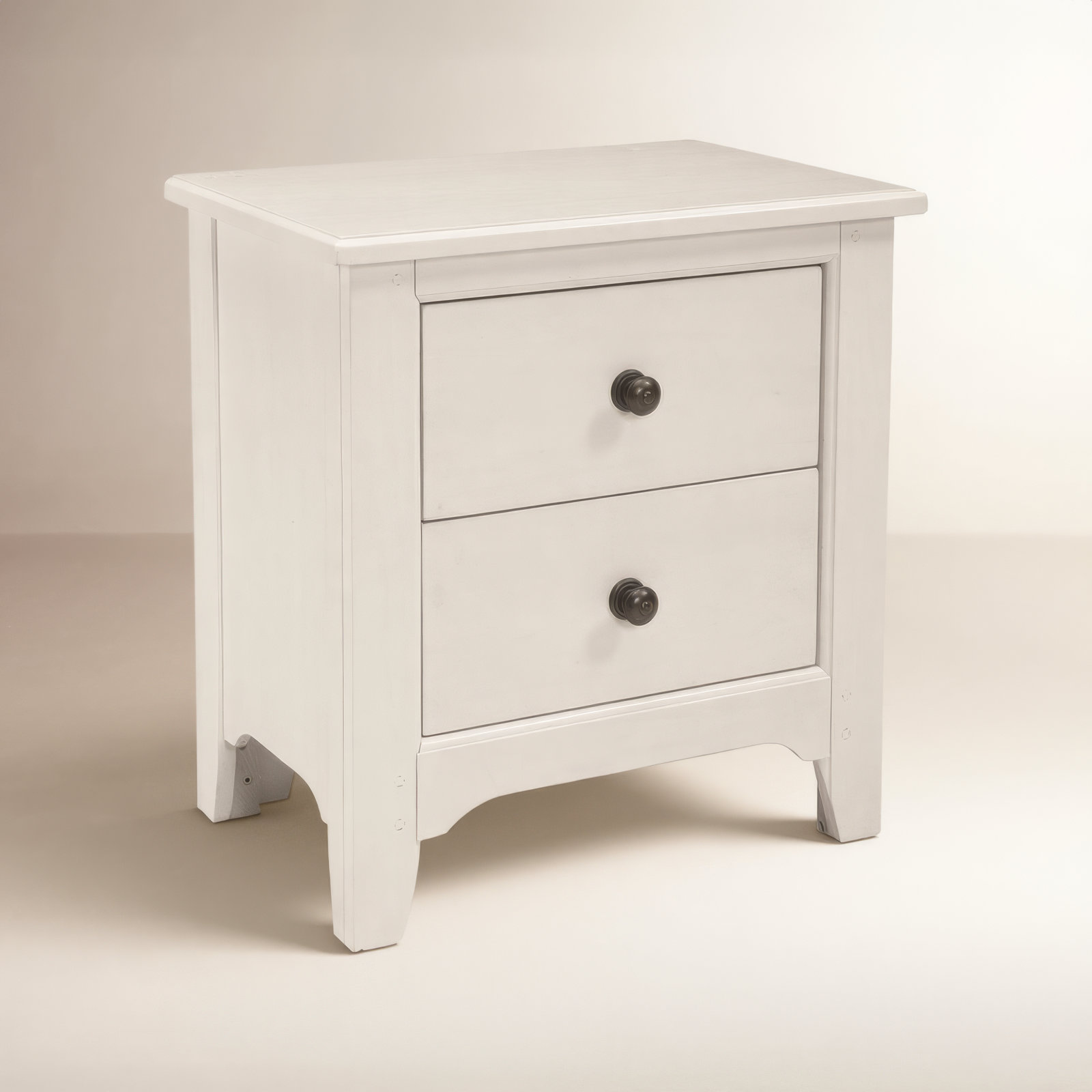 Mabank 2 - Drawer Nightstand, White