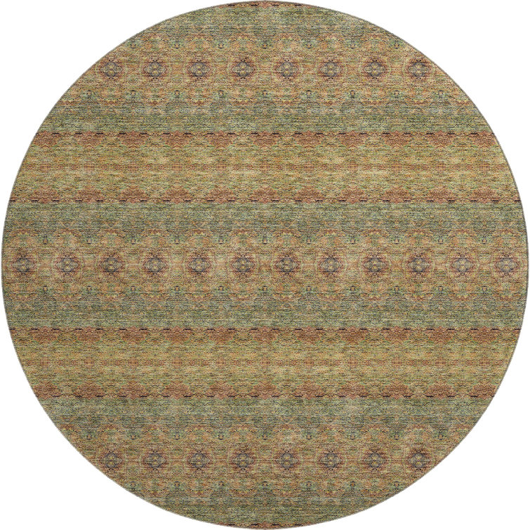 Premium Machine Washable Cerrito Green Rug