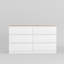 Commode 6 tiroirs Bisset-356993254