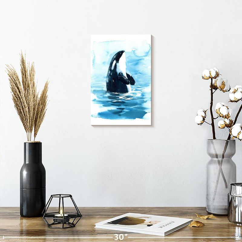 Brampt Ocean Surface Orca, 12" H x 8" W