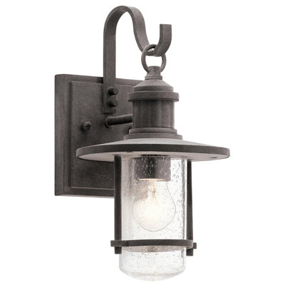 Balsano Dark Grey Outdoor Wall Lantern