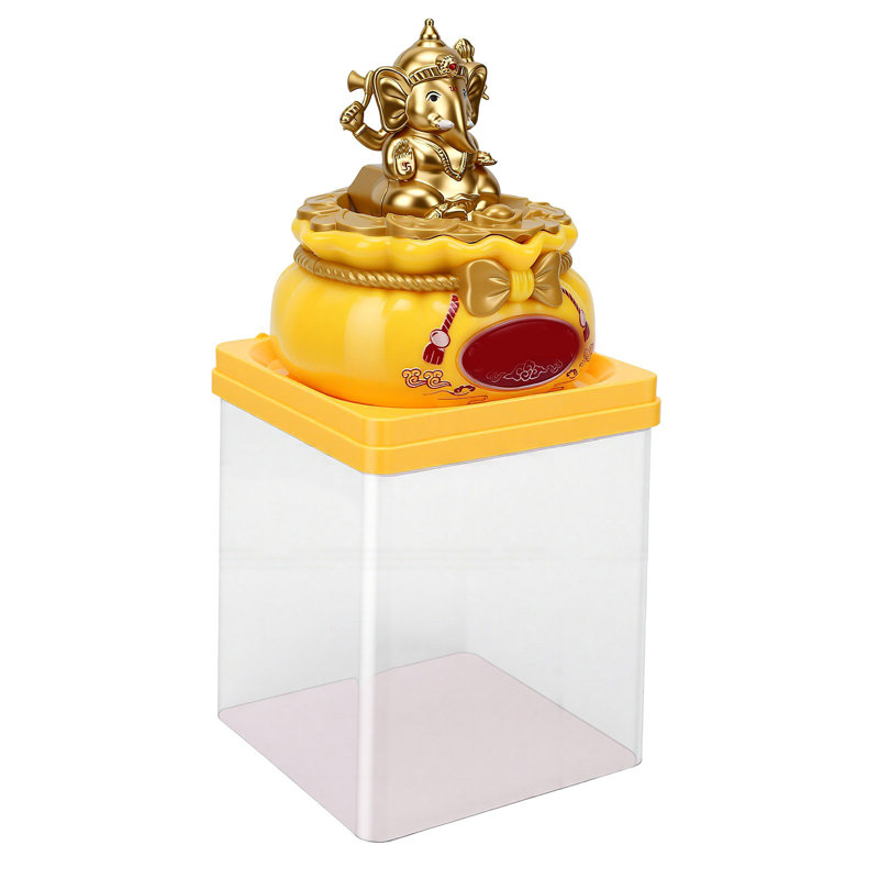 Ornement de table de bureau solaire de bureau de voiture asiatique avec 2 modes chauds pour la pendaison de crémaillère