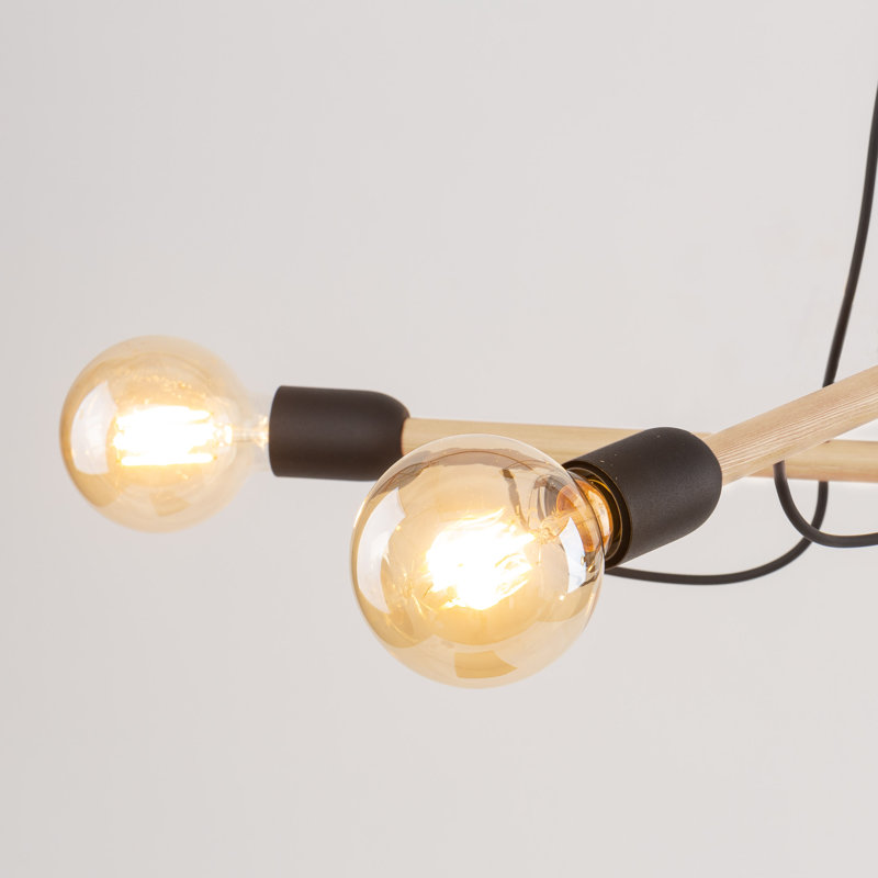Helix 4 - Light Cluster Pendant, Light brown