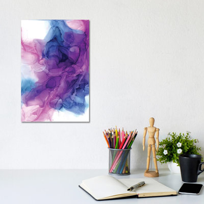 «Purple Power III» par Elizabeth Karlson - impression sur toile tendue