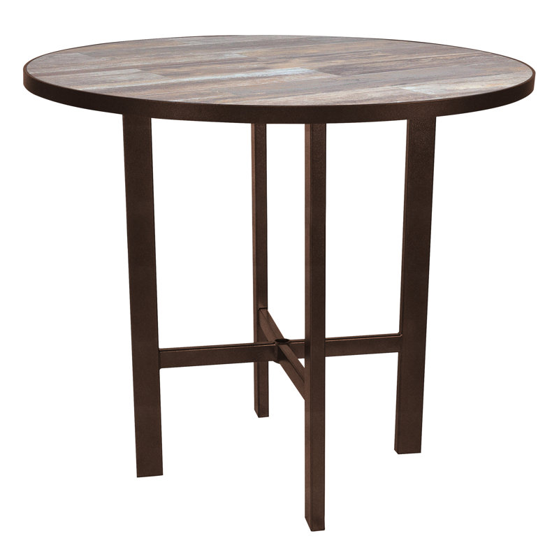 Tables Outdoor Round Bar Table, Copper Creek, Venice Beach, 29.5" H x 54" W x 54" D
