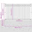 Powder-Coated Steel Fence Panels Included-124587244