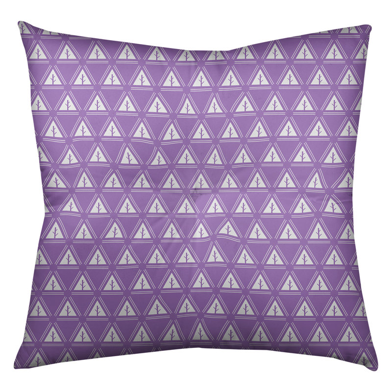 Coussin Theo Nath, 30 po x 30 po, Violet
