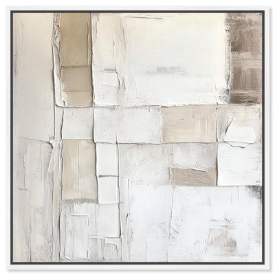 Decayed Charm Canvas Minimalist Abstract by Art Remedy