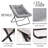 Saucer Chair with Ottoman, Soft Faux Fur Oversized Folding Accent Chair-92360808
