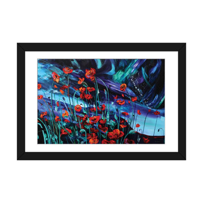 «Cosmic Poppies», reproduction sur toile
