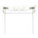 39" Olney 32" Tall Porcelain Rectangular Console Bathroom Sink with Overflow