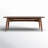 Valletta Ash Solid Wood Base Dining Table