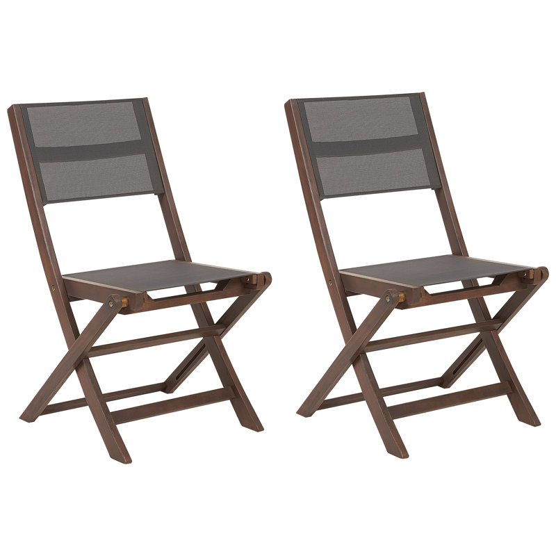 Akhil Folding Patio Dining Side Chair